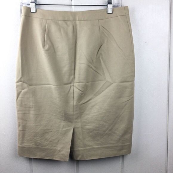 The Limited Zebra Skirt Tan Beige Tweed Animal Print Pencil‎ Skirt, Size - 4 - Picture 8 of 11